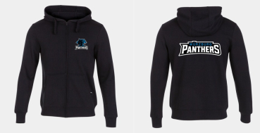 Würzburg PANTHERS Training u. Freizeit Jacke mit Kapuze
